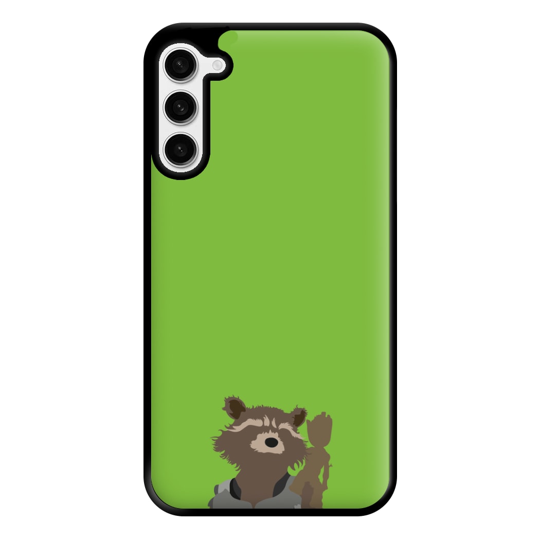 Rocket Raccoon And Groot - GOTG Phone Case for Galaxy S23 Plus