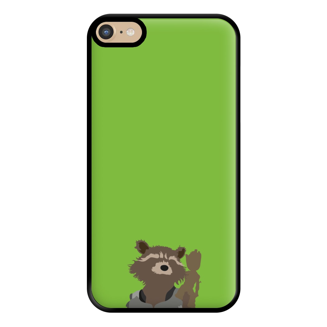 Rocket Raccoon And Groot - GOTG Phone Case for iPhone 6 Plus / 7 Plus / 8 Plus