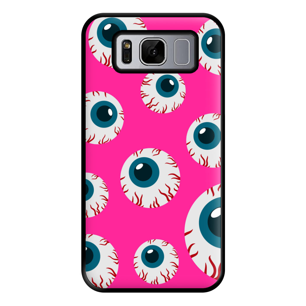 Spooky Eye Pattern Phone Case for Galaxy S8 Plus