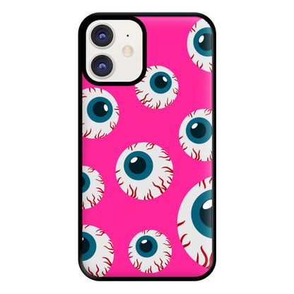 Spooky Eye Pattern Phone Case for iPhone 11