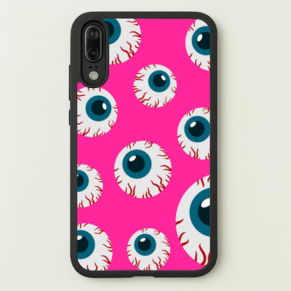 Spooky Eye Pattern Phone Case for Huawei P20 - HAL-002-P20