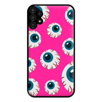 Spooky Eye Pattern Phone Case for Galaxy A13