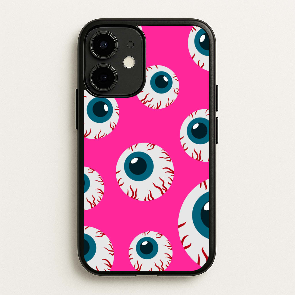 Spooky Eye Pattern Phone Case for iPhone 12 Mini - HAL-002-12Mini