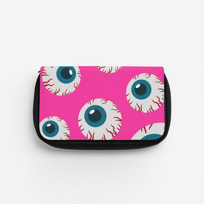Spooky Eye Pattern Pencil Case