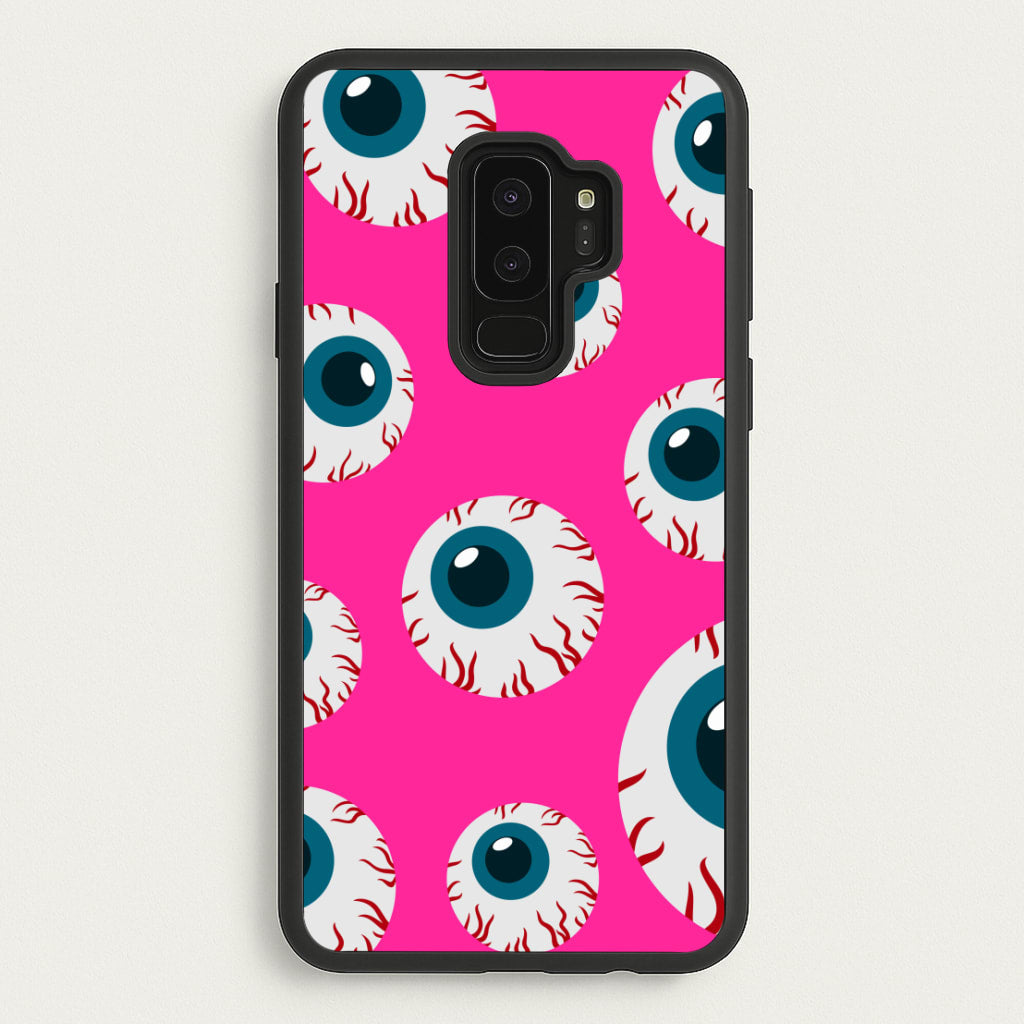 Spooky Eye Pattern Phone Case for Galaxy S9 Plus - HAL-002-S9+