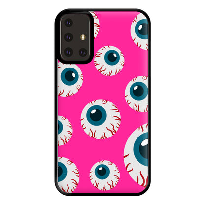 Spooky Eye Pattern Phone Case for Galaxy A71