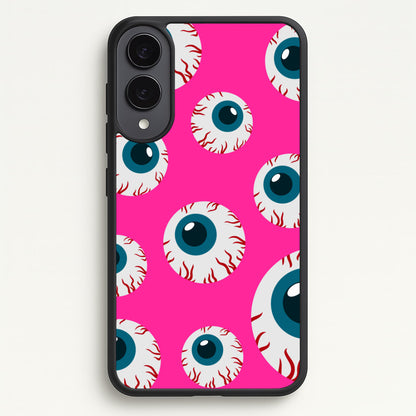 Spooky Eye Pattern Phone Case for Galaxy S25 Edge - HAL-002-S25EDGE