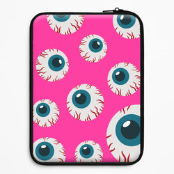 Spooky Eye Pattern Universal Laptop Sleeve