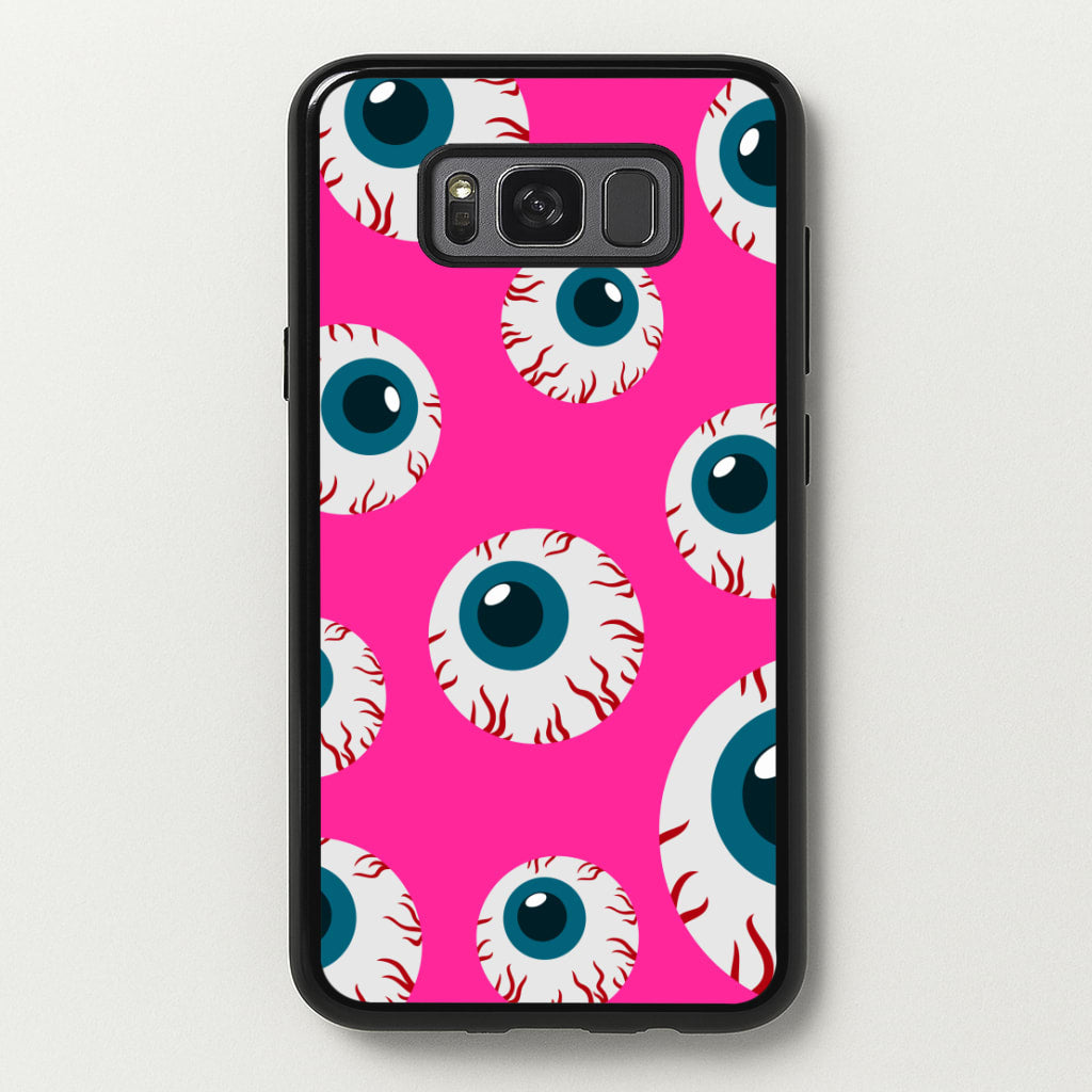 Spooky Eye Pattern Phone Case for Galaxy S8 Plus - HAL-002-S8+