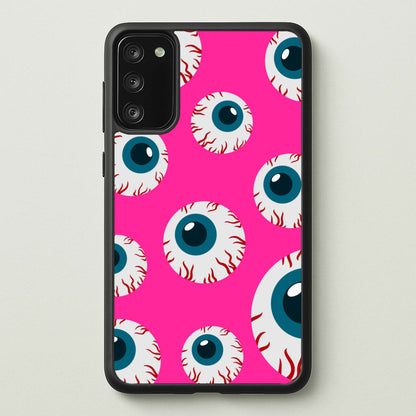 Spooky Eye Pattern Phone Case for Galaxy S20FE - HAL-002-S20FE