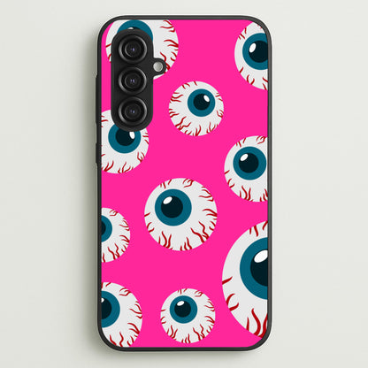 Spooky Eye Pattern Phone Case for Galaxy S23FE - HAL-002-S23FE