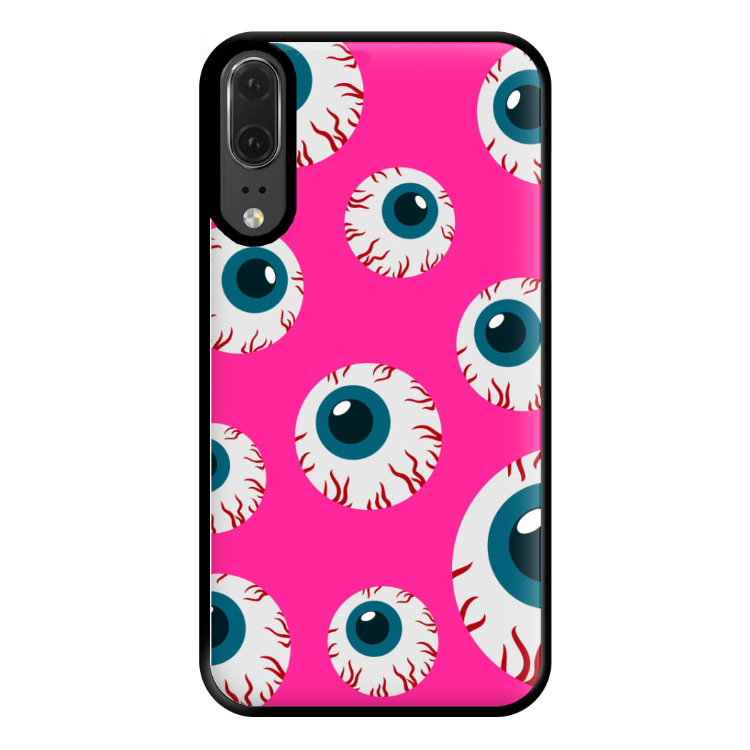 Spooky Eye Pattern Phone Case for Huawei P20