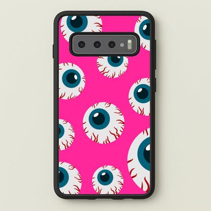 Spooky Eye Pattern Phone Case for Galaxy S10 Plus - HAL-002-S10+