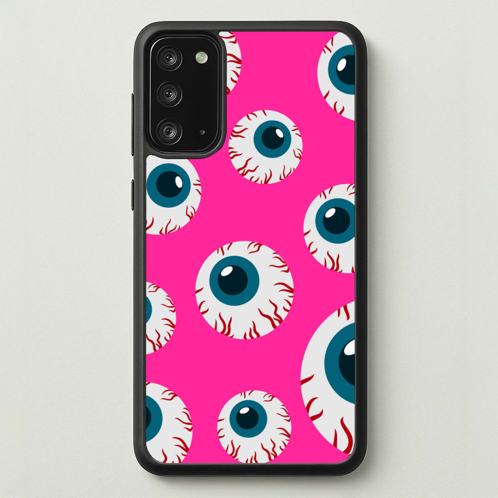 Spooky Eye Pattern Phone Case for Galaxy Note 20 - HAL-002-N20