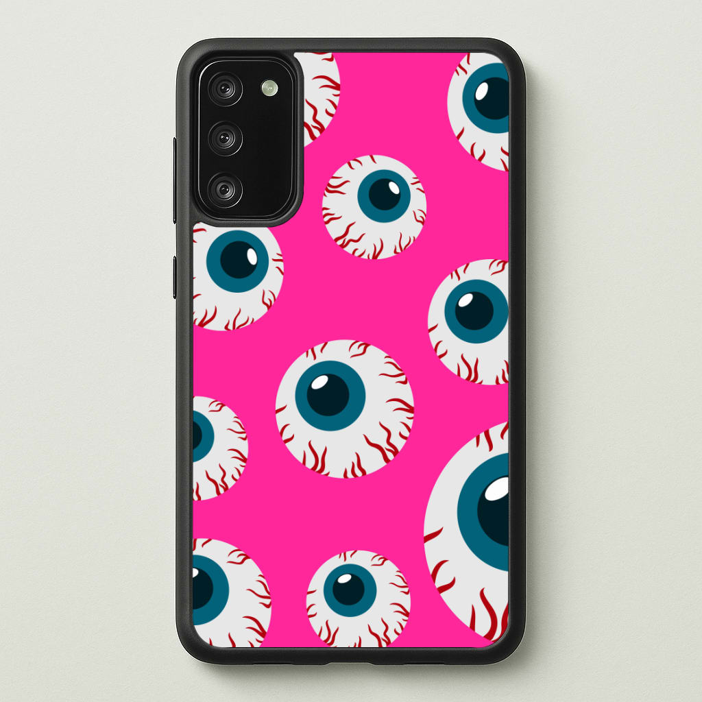 Spooky Eye Pattern Phone Case for Galaxy S20 - HAL-002-S20
