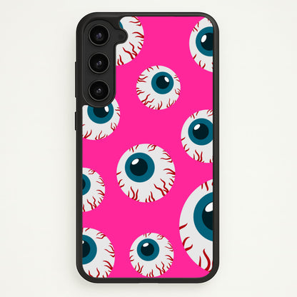 Spooky Eye Pattern Phone Case for Galaxy S23 - HAL-002-S23