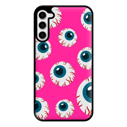 Spooky Eye Pattern Phone Case for Galaxy S23 Plus