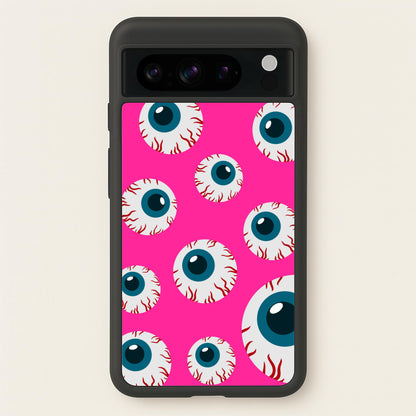 Spooky Eye Pattern Phone Case for Google Pixel 8 Pro - HAL-002-GP8Pro