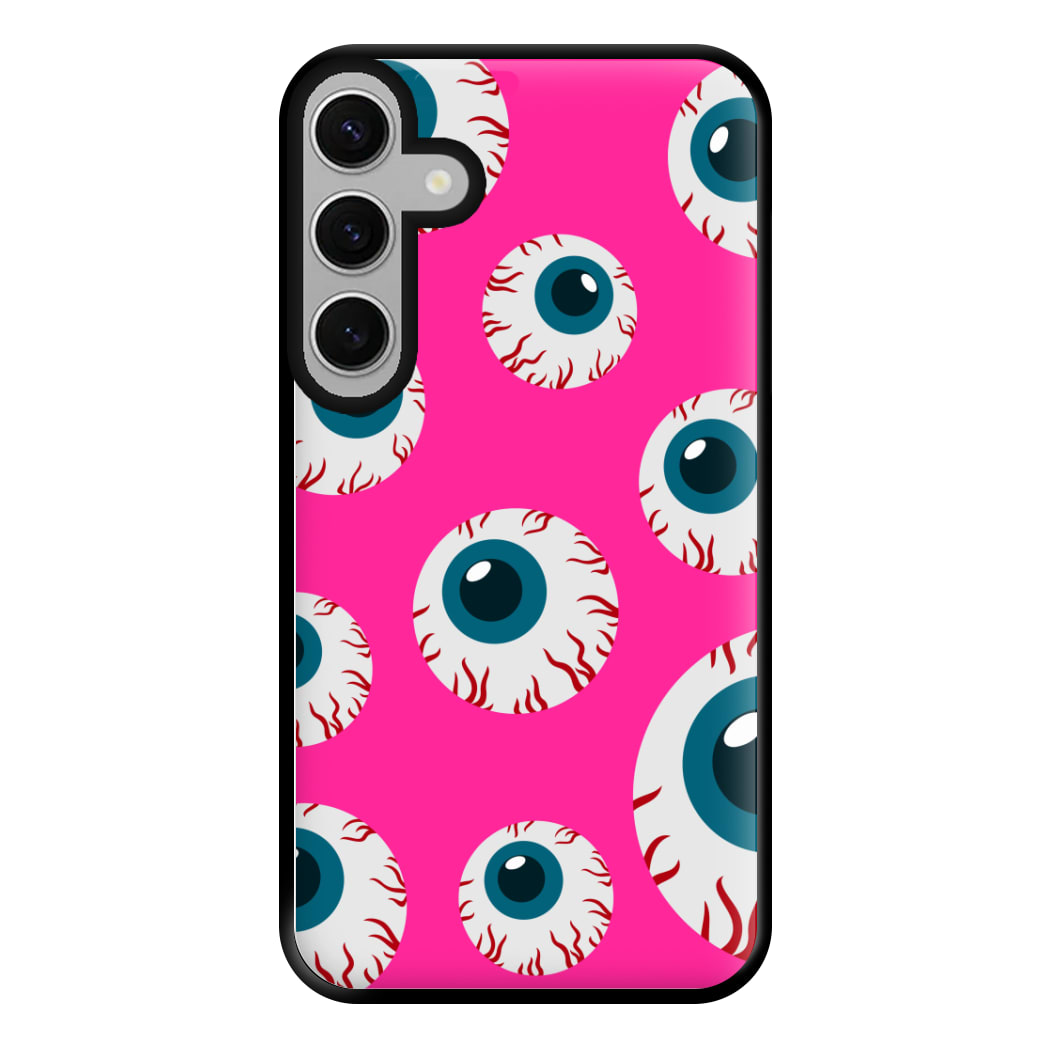 Spooky Eye Pattern Phone Case for Galaxy S24FE