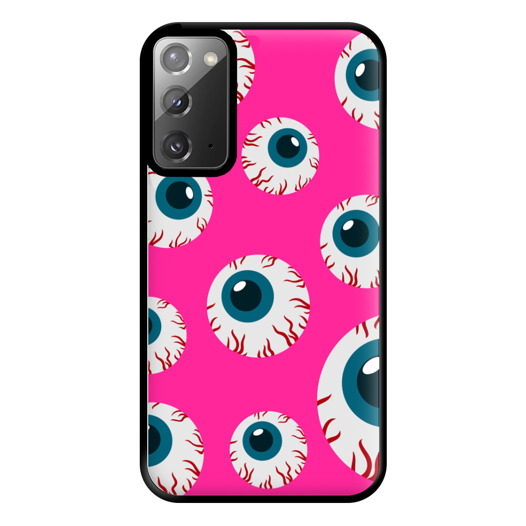 Spooky Eye Pattern Phone Case for Galaxy Note 20 Ultra