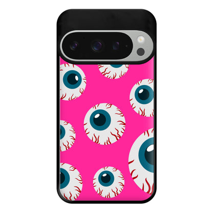 Spooky Eye Pattern Phone Case for Google Pixel 9 Pro XL