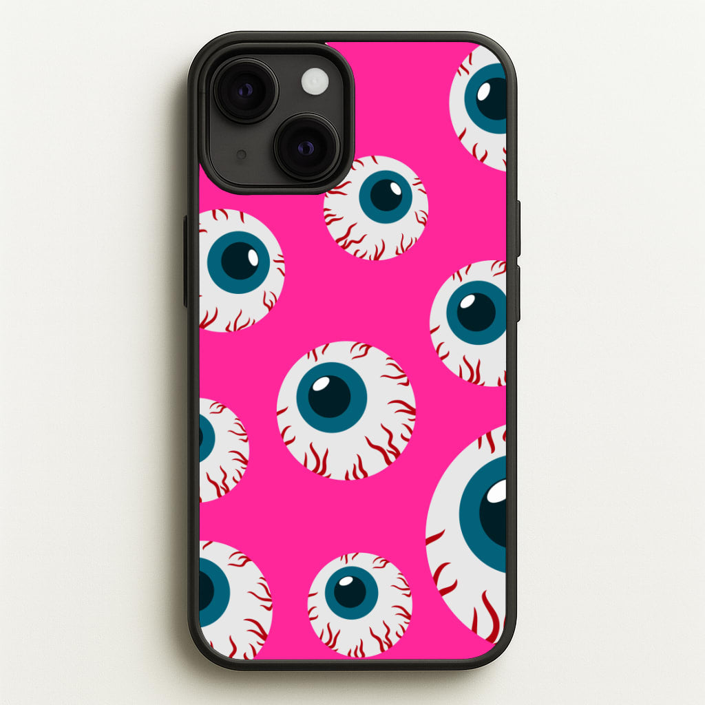 Spooky Eye Pattern Phone Case for iPhone 13 - HAL-002-13