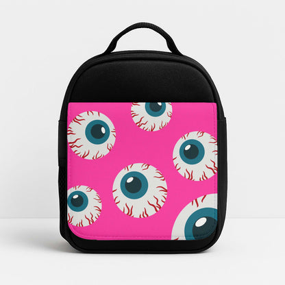 Spooky Eye Pattern Insulated Lunchbox
