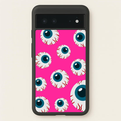 Spooky Eye Pattern Phone Case for Google Pixel 6 - HAL-002-GP6