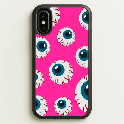 Spooky Eye Pattern Phone Case for iPhone X / XS - HAL-002-X