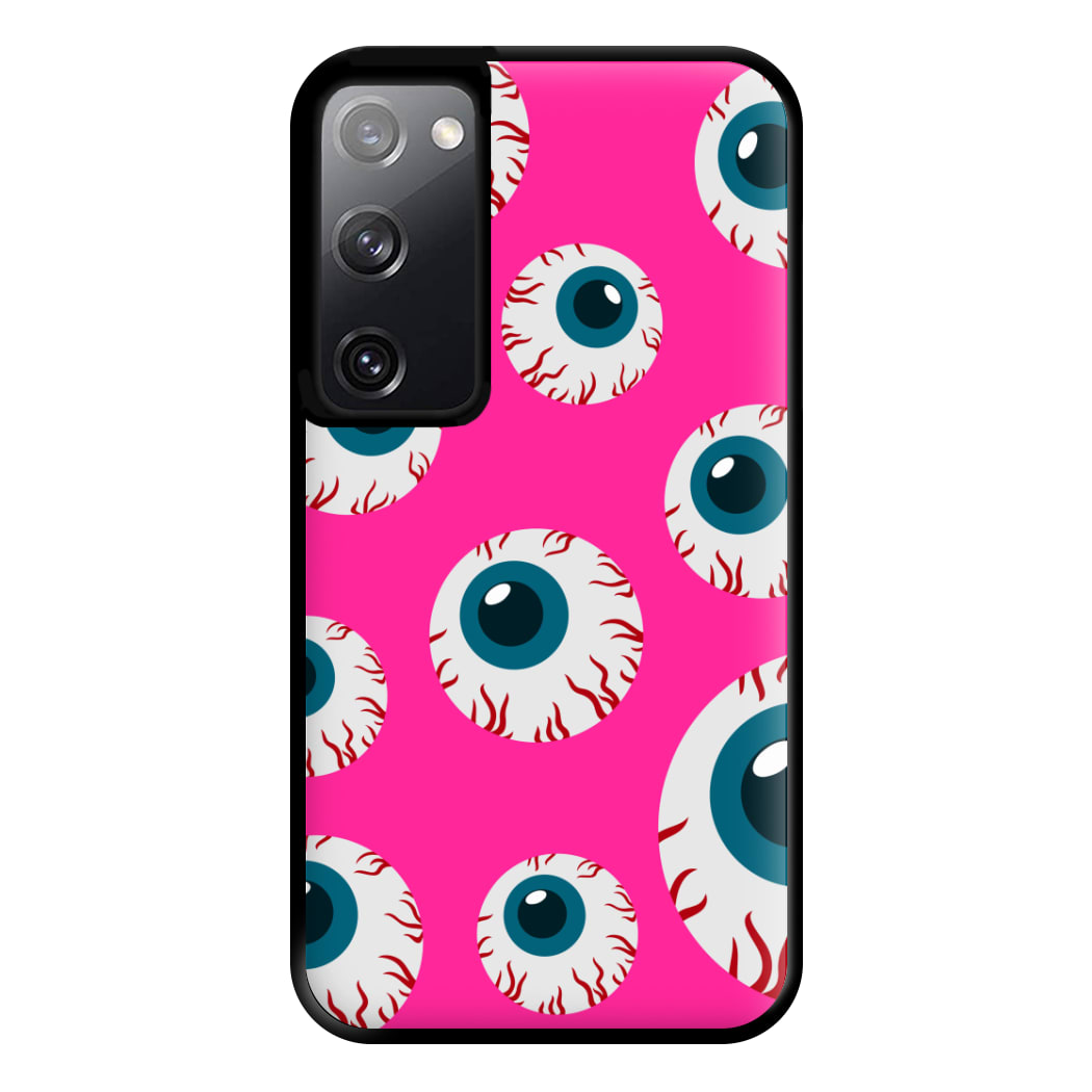 Spooky Eye Pattern Phone Case for Galaxy S20