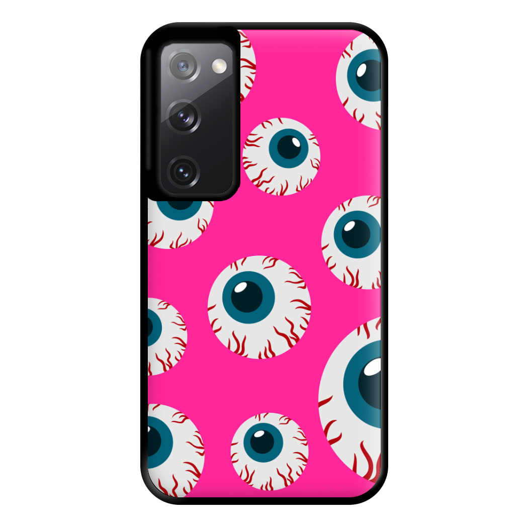 Spooky Eye Pattern Phone Case for Galaxy S20FE