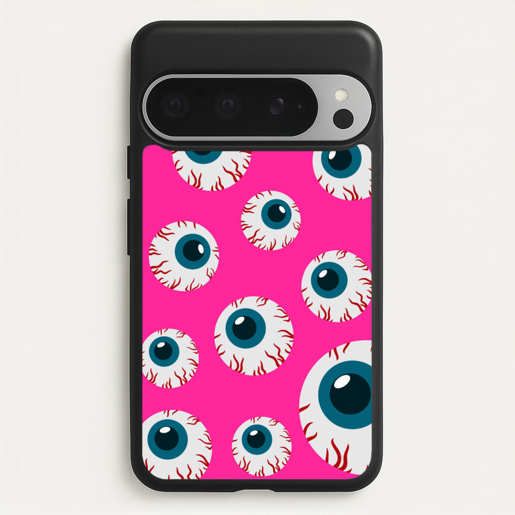 Spooky Eye Pattern Phone Case for Google Pixel 9 Pro XL - HAL-002-GP9ProXL