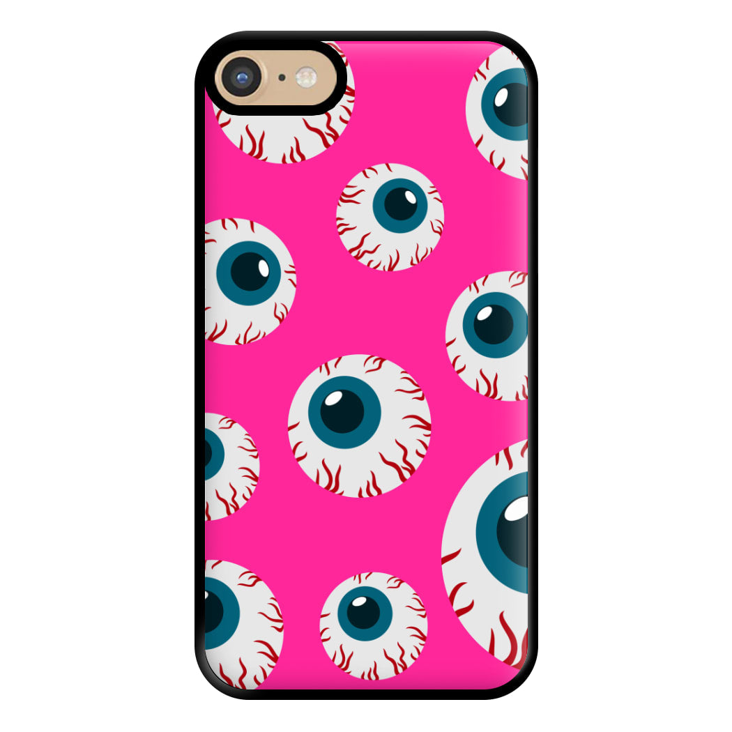 Spooky Eye Pattern Phone Case for iPhone 6 / 7 / 8 / SE