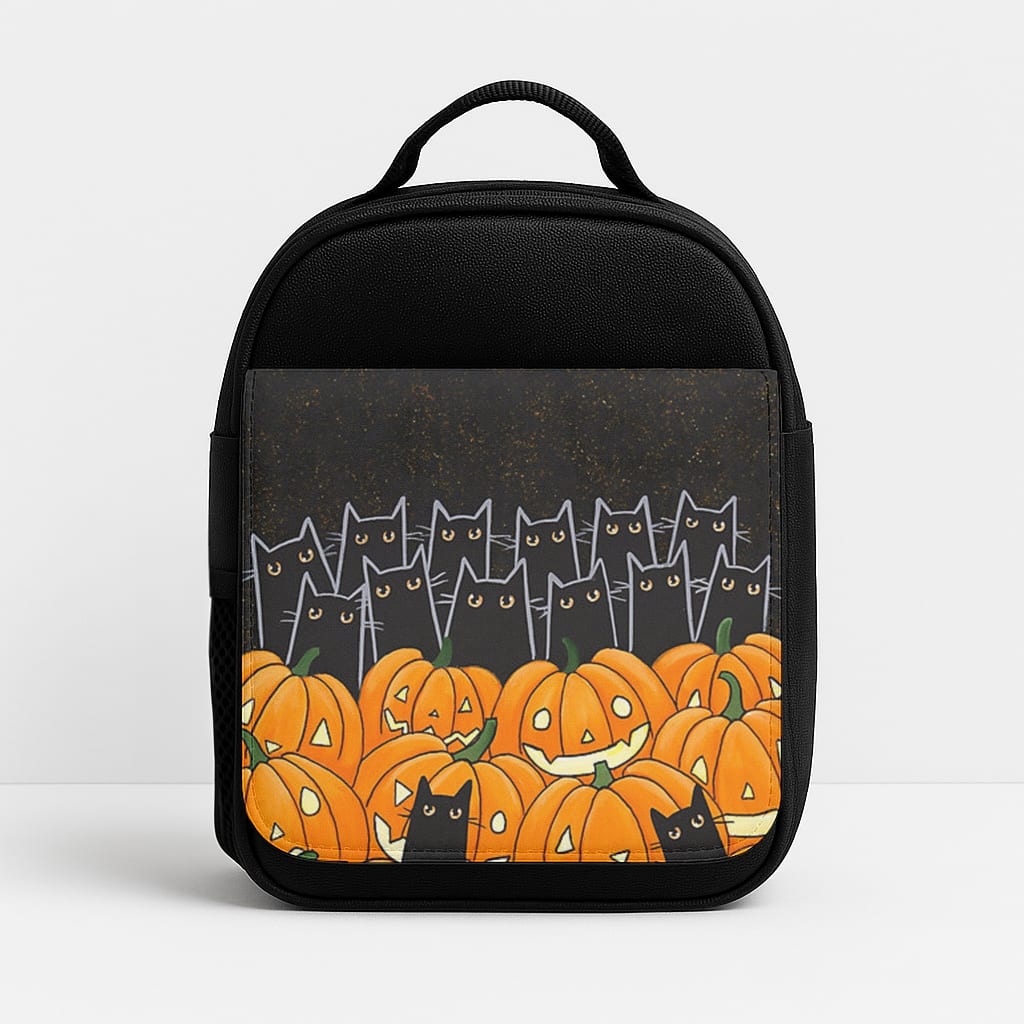 Black Cats & Lanterns - Halloween Lunchbox