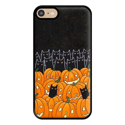 Black Cats & Lanterns - Halloween Phone Case for iPhone 6 / 7 / 8 / SE