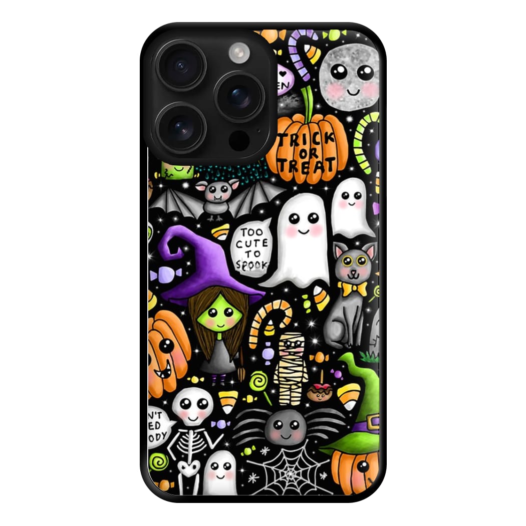 Colourful Halloween Pattern Phone Case