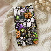 Colourful Halloween Pattern Flip / Wallet Phone Case 5
