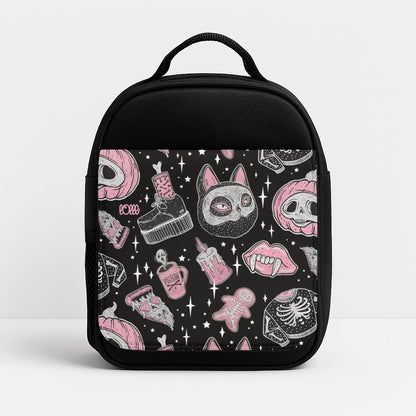 Spooks or Creeps Halloween Insulated Lunchbox