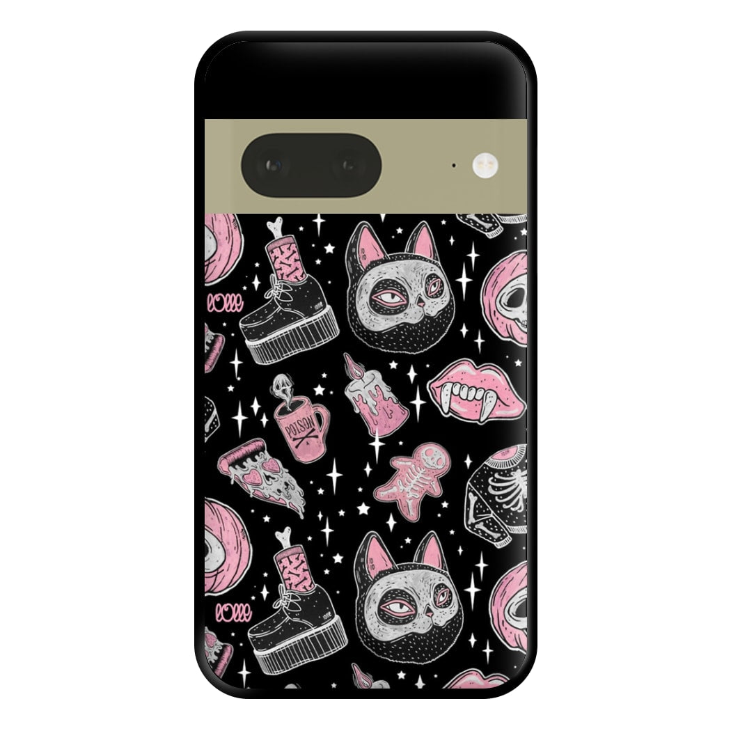 Spooks or Creeps Halloween Phone Case for Google Pixel 7a