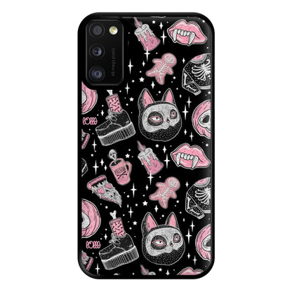 Spooks or Creeps Halloween Phone Case for Galaxy A41