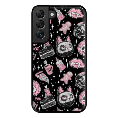 Spooks or Creeps Halloween Phone Case for Galaxy S22 Plus