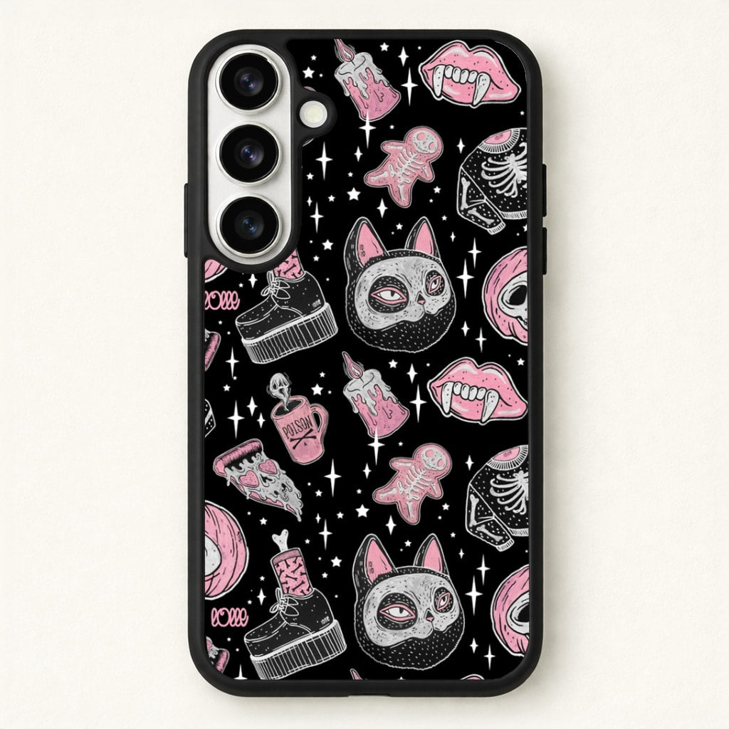 Spooks or Creeps Halloween Phone Case for Galaxy S26