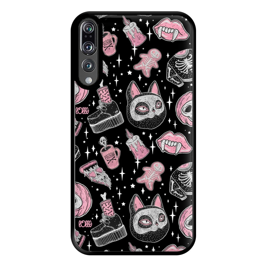 Spooks or Creeps Halloween Phone Case for Huawei P20 Pro