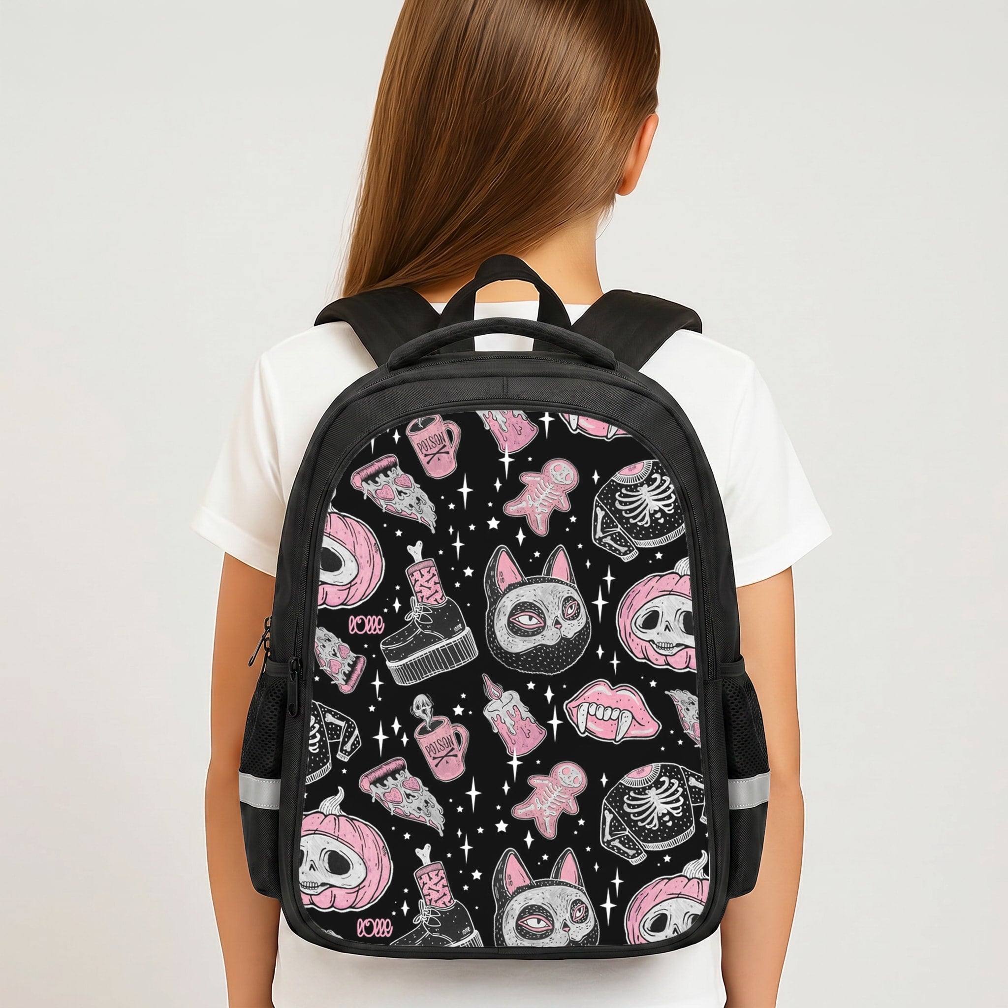 Spooks or Creeps Halloween Backpack