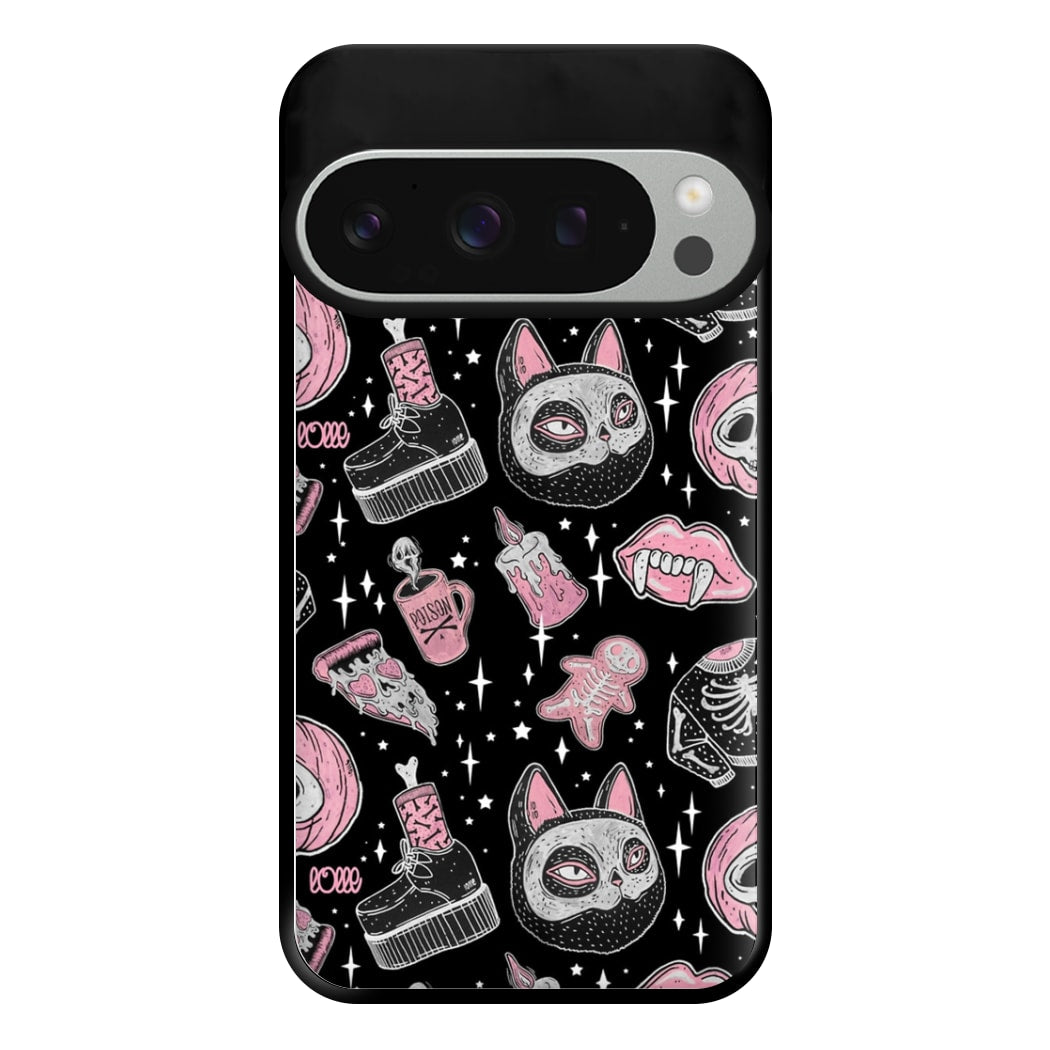 Spooks or Creeps Halloween Phone Case for Google Pixel 9 Pro XL