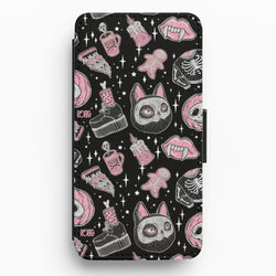 Spooks or Creeps Halloween Flip / Wallet Phone Case