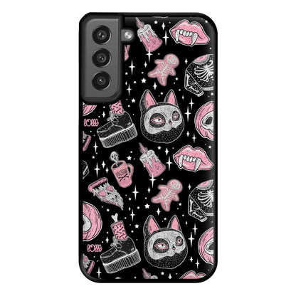 Spooks or Creeps Halloween Phone Case for Galaxy S21FE