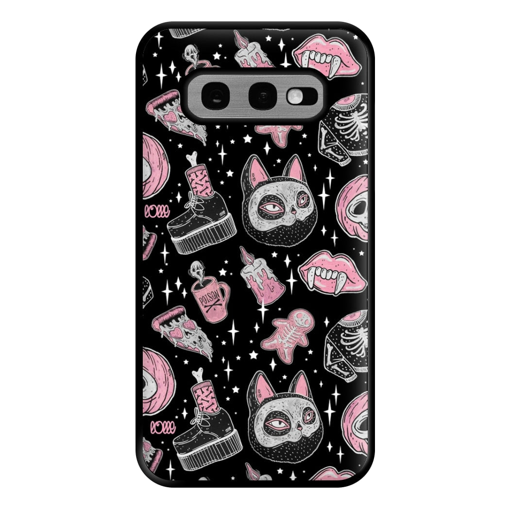 Spooks or Creeps Halloween Phone Case for Galaxy S10e