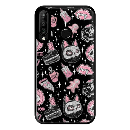 Spooks or Creeps Halloween Phone Case for Huawei P30 Lite