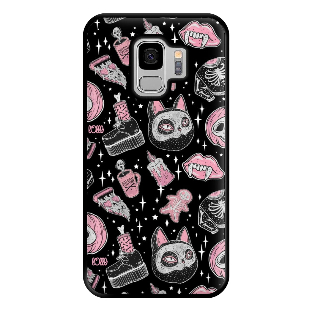 Spooks or Creeps Halloween Phone Case for Galaxy S9 Plus